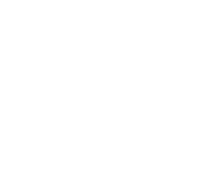 White icon of doctor with stethoscope around neck