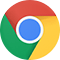 Google Chrome internet browser icon